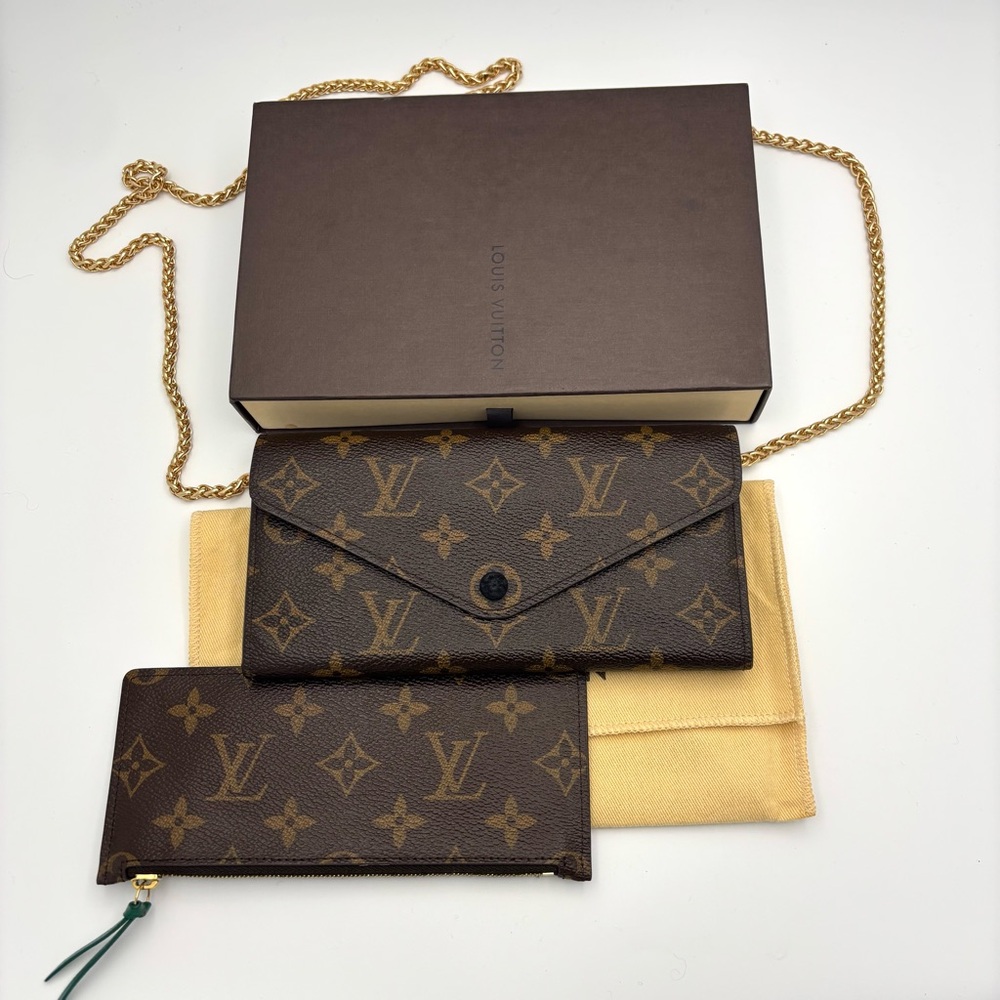 Louis Vuitton Brown Monogram Wallet